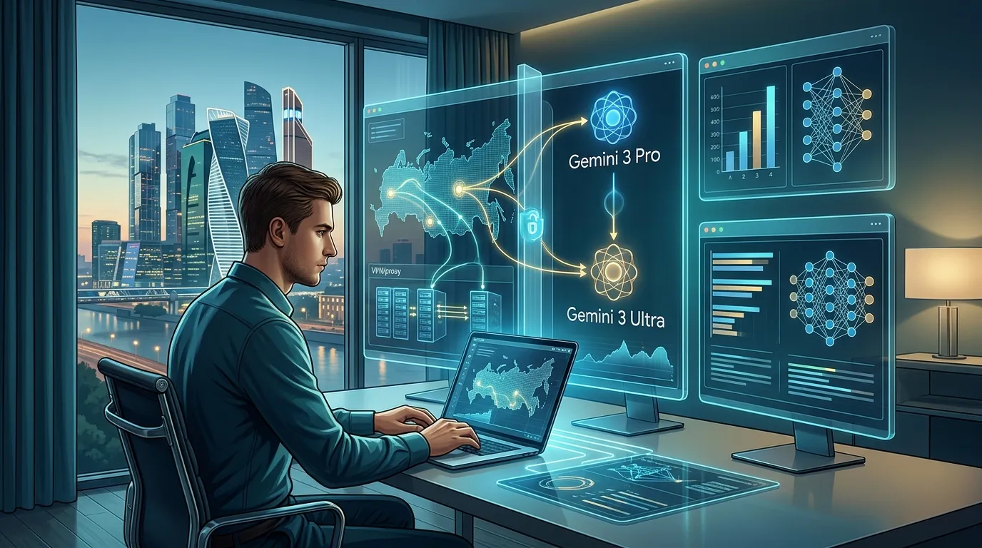 Google Gemini из России: доступ, возможности и сравнение Pro/Ultra в 2026 году