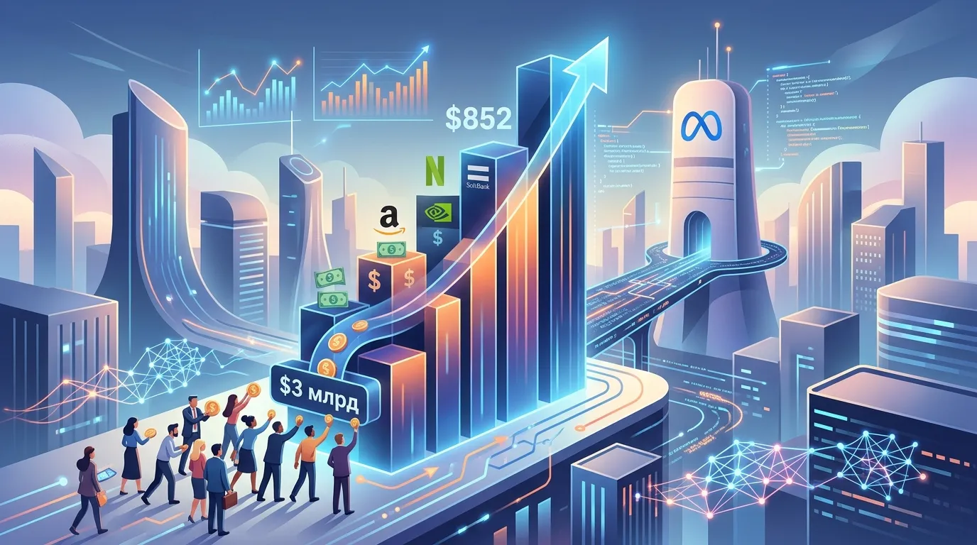 OpenAI: Оценка в $852 млрд и крупнейший раунд финансирования в истории ИИ