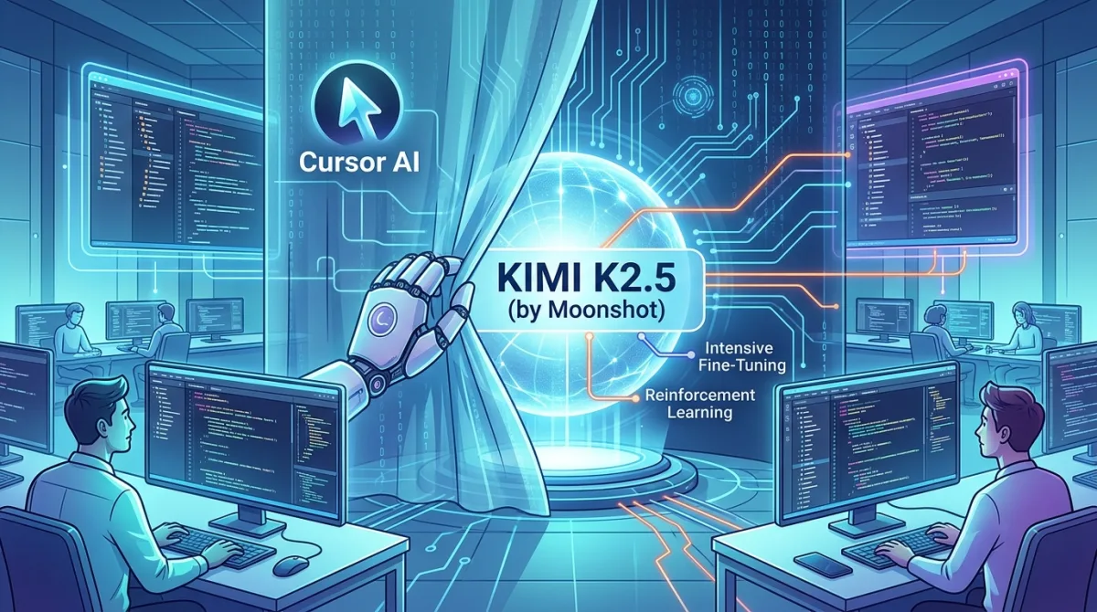 Раскрыт секретный движок Cursor: Composer 2 работает на Kimi K2.5, а не GPT-4